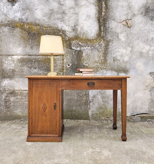 Birou vechi din lemn masiv de stejar