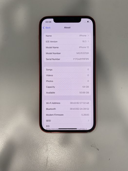 iPhone 12 64GB ID-bmo227