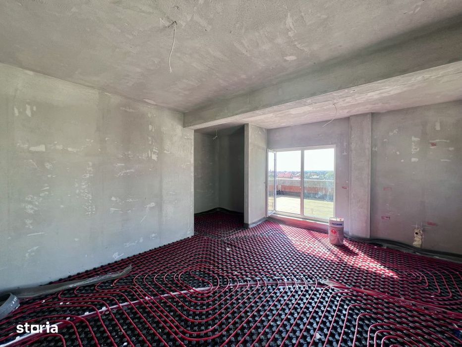 Penthouse 3 camere, 82 mp utili, 2 balcoane + Terasa 20 mp - Urseni