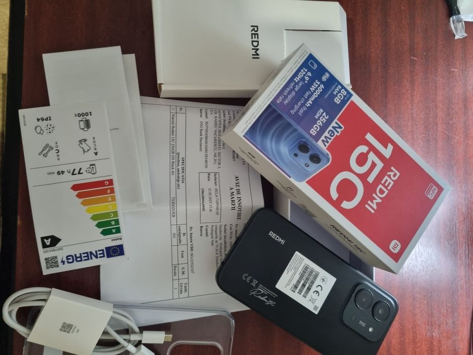 Telefon Xiaomi Hyper OS REDMI 15 C Nou