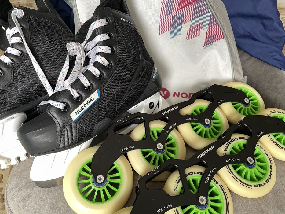 Коньки - ролики 2в1