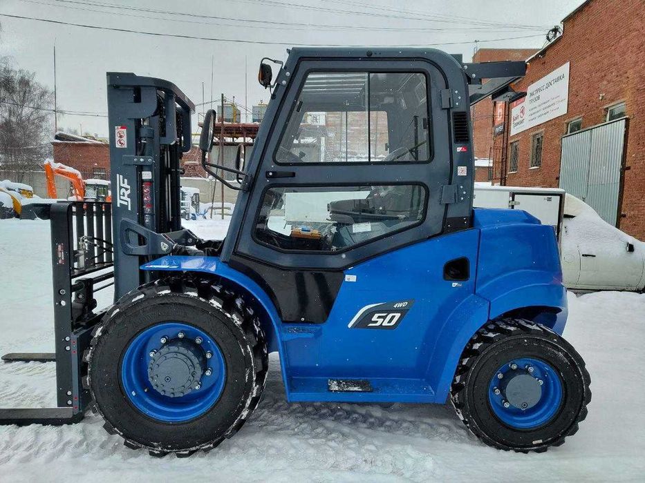 Дизельный вилочный погрузчик ПОВЫШЕННОЙ ПРОХОДИМОСТИ (4WD) 5 тонн
