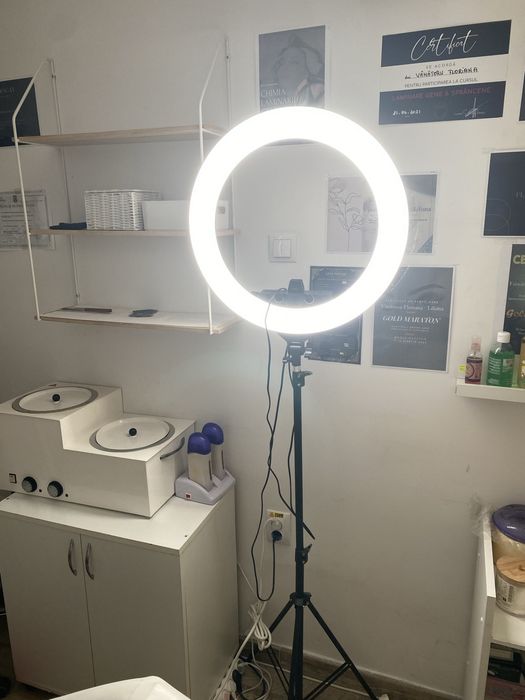 Lampă led ring light ZB-F488, 56 cm, 60 w