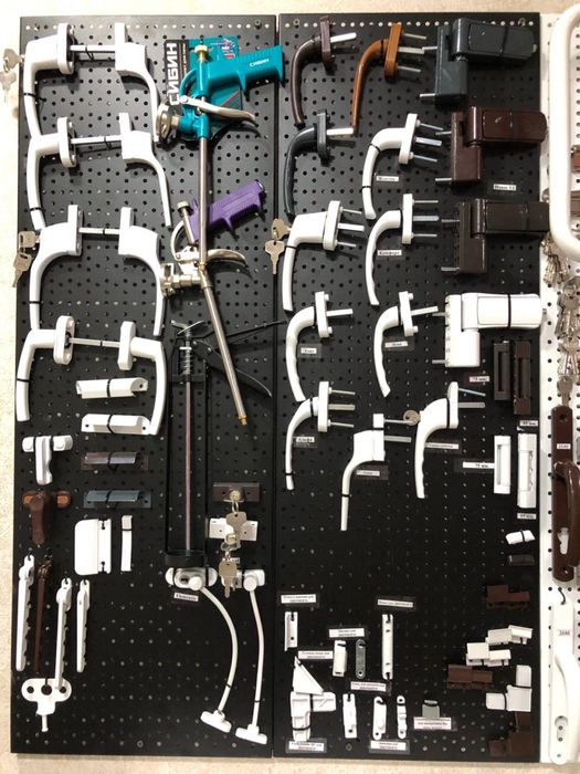 Ручки оконные, Оконные комплектующие