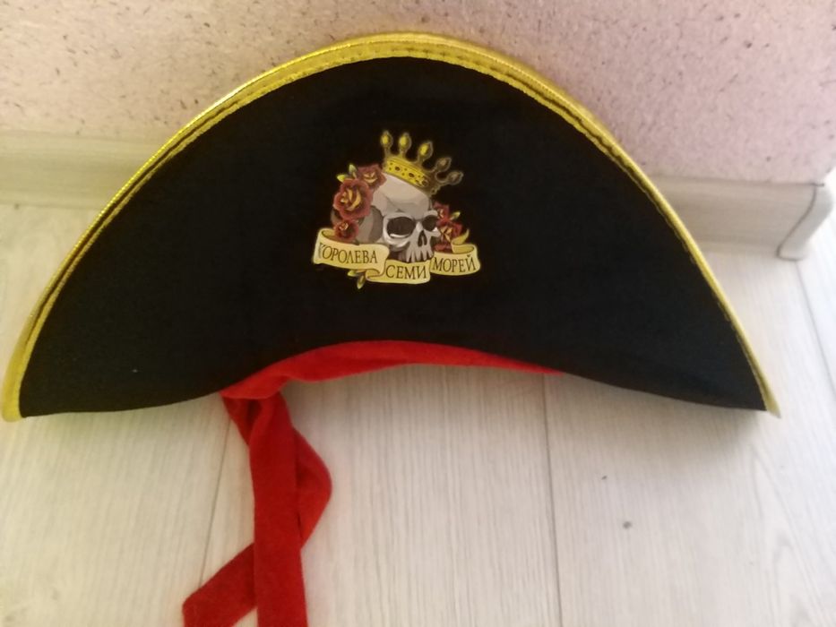 Продам шапку пирата для девочки