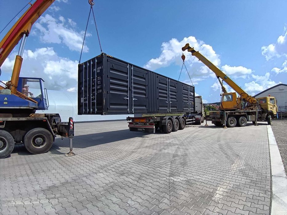 Containere de depozitare - 3 uși laterale