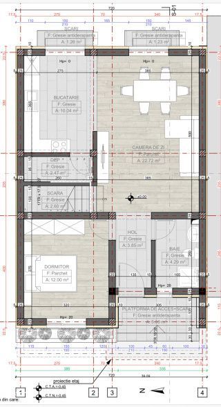 Casa moderna P+1, 120 mp utili, zona Exterior Nord