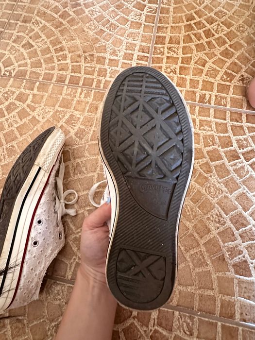 Converse originali albi model lejer de vara