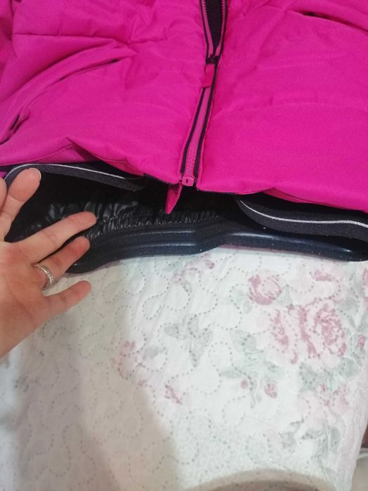 Детско зимно непромокаемо яке за момиче Wedze