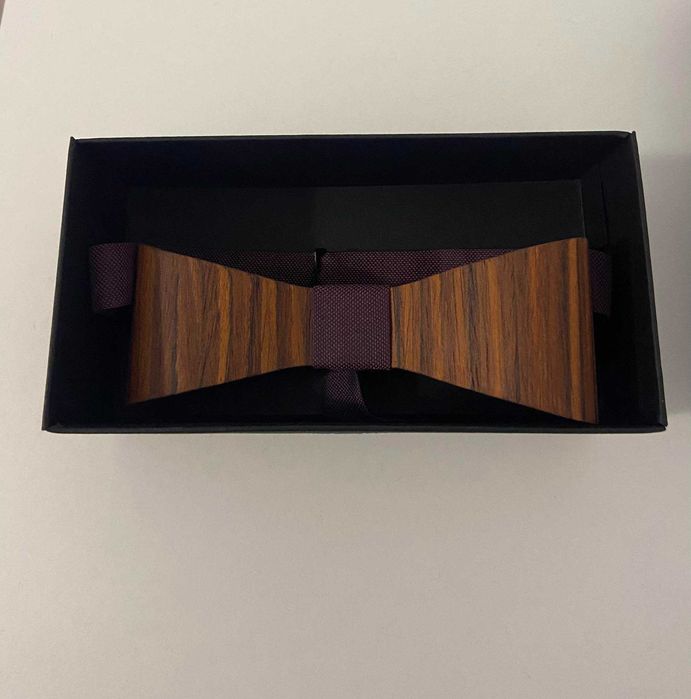 Папионка от дърво - оригинален подарък