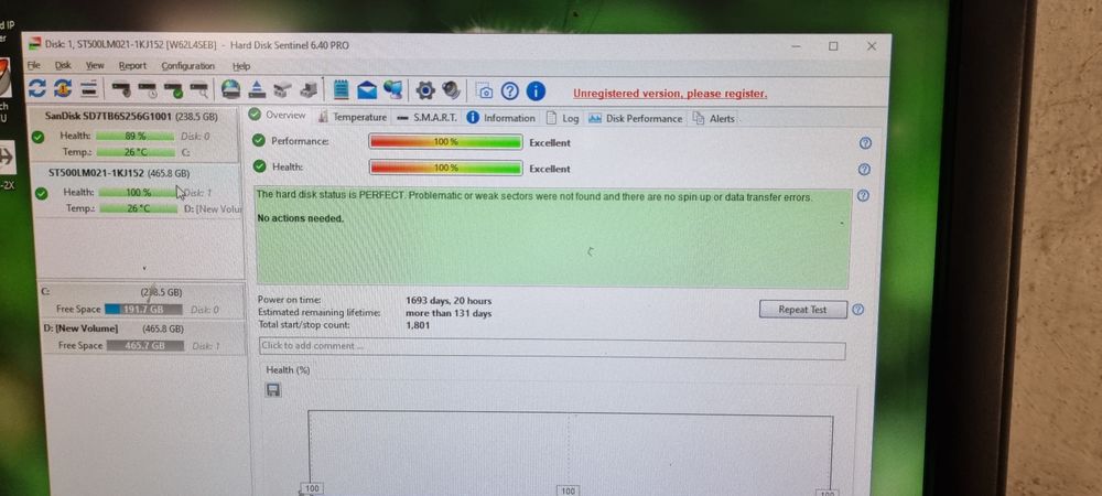 Hdd seagate 1 TB