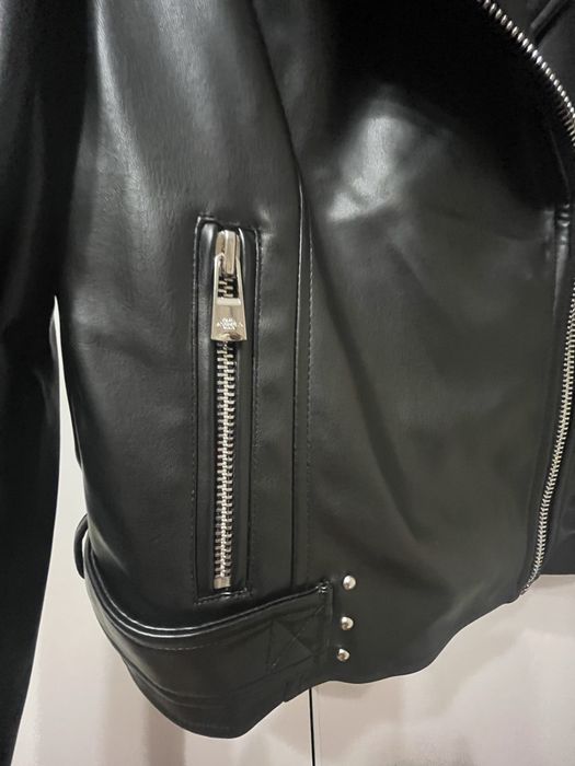 Куртка кожаная Karl Lagerfeld Paris