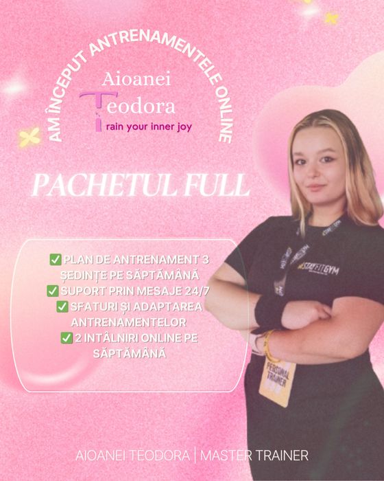 Antrenor personal & online fitness coach