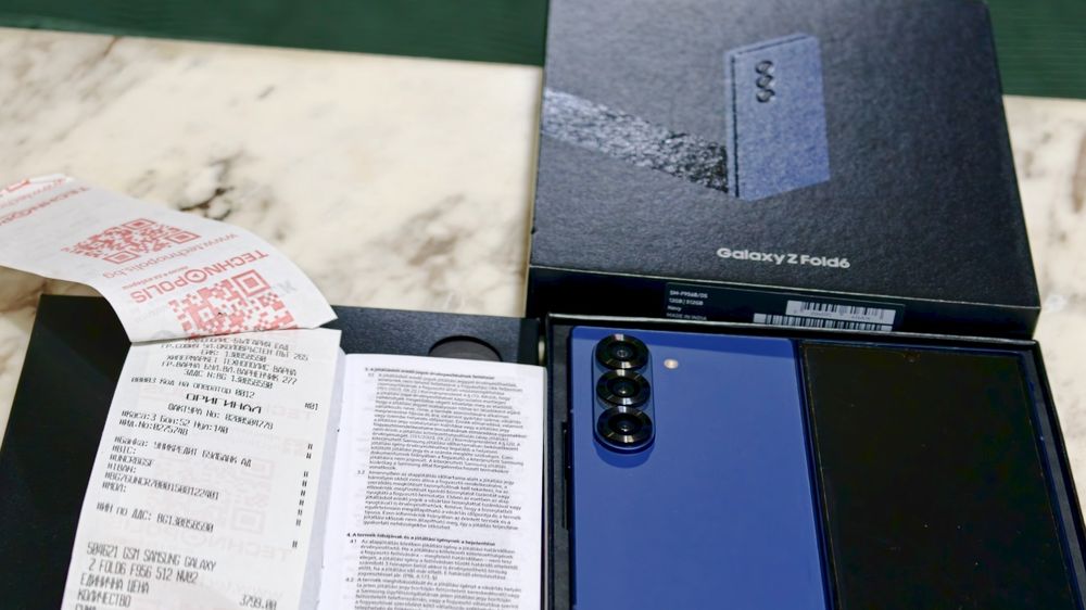 Samsung Galaxy Z Fold 6 Navy 512/12gb! Нов ! Гаранция Технополис!