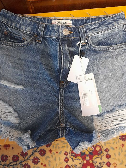 Къси Дамски Дънки GUESS