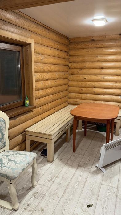 Баня со сруба 5*6 размером готовая