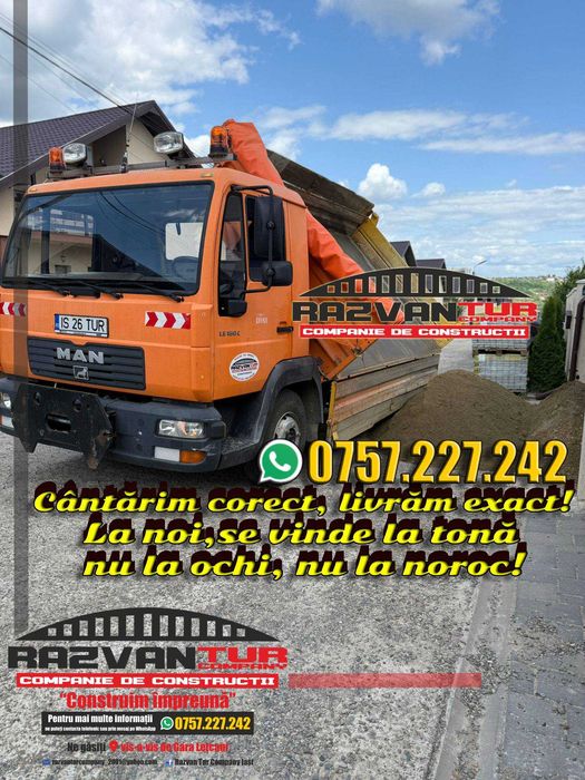 Piatra concasată 16–32 mm – livrare rapidă, calitate garantată