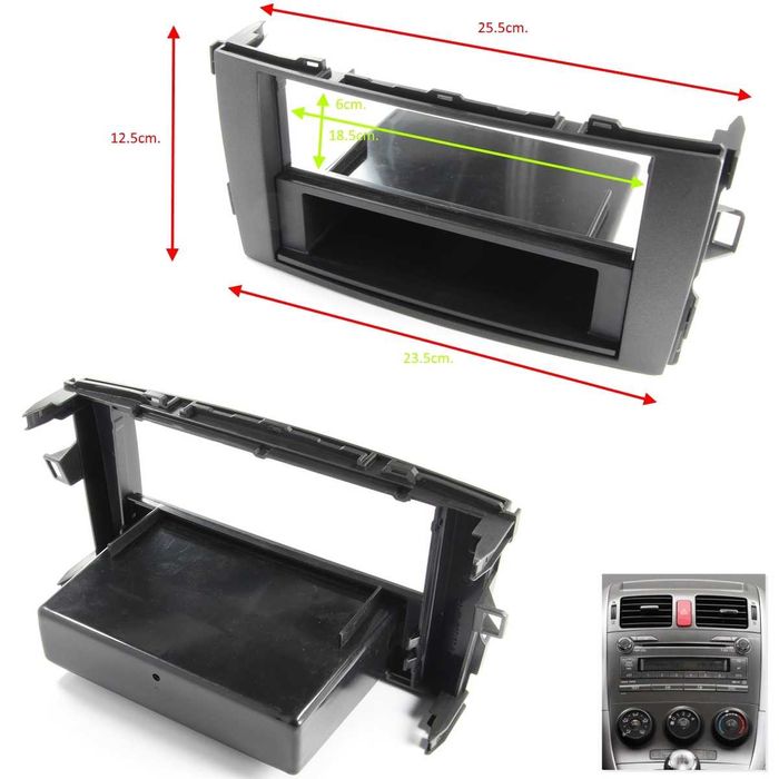 Рамка за автомобилно радио и мултимедия TOYOTA