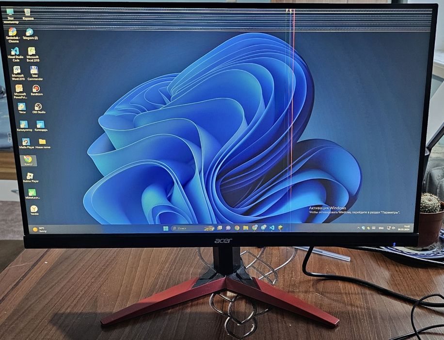 manitor acer ekran diametri 27  igri uchun zur