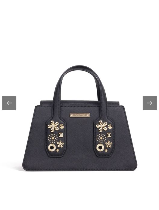 Дамска черна чанта на марката Cromia