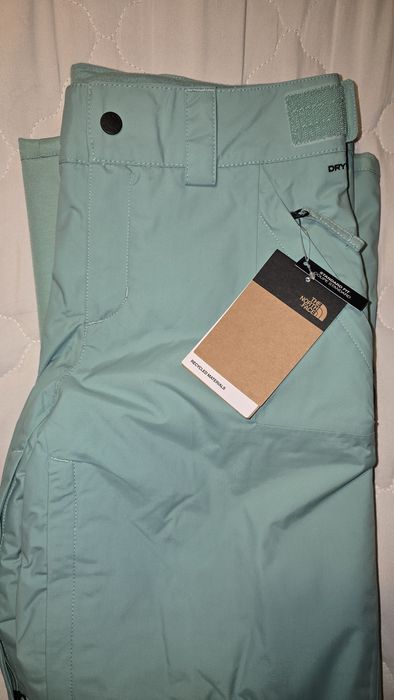 Дамски ски панталон The North Face цвят мента