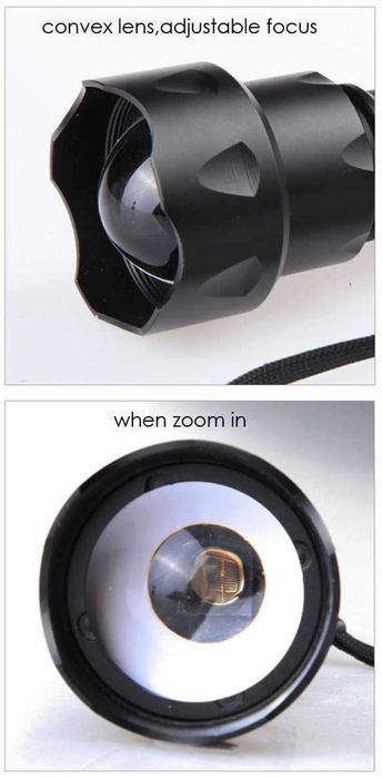Infrarosu cu zoom reglabil Led IR 850nm Osram - 1 faza