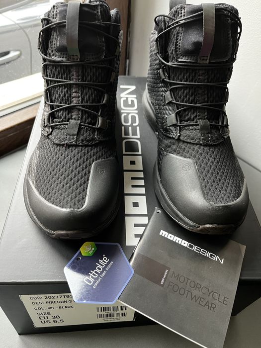 Ghete moto 38 Momo Design Firegun 3 WP