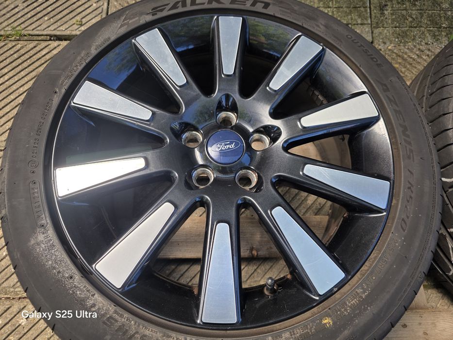 Лети джанти 17ки 5х108 Ford + летни гуми 225/45/17