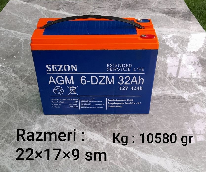 Barcha turdagi elektro skuter hamda muraveylar uchun akkumulatorlar