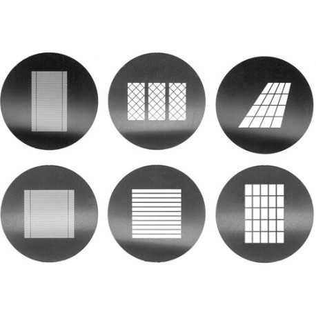 Гравирани метални шаблона Godox SA-09 GOBO Set SA-09