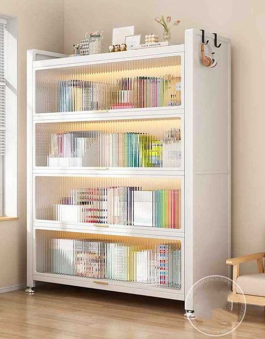 Shkaf javonlari bilan kitob saqlash uchun bor\Книжный шкаф для зала