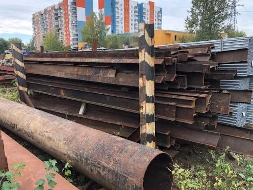 Продам балки и швеллера бу и новые