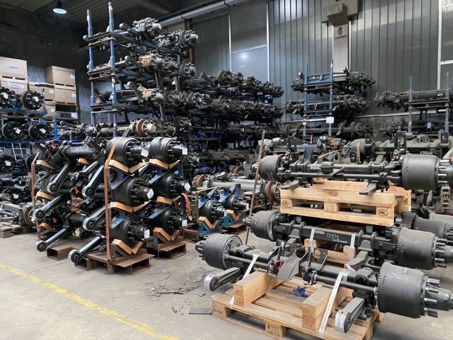 AXE AXA bena cereale / bena fier / bascula SAF, SMB, BPW, ROR