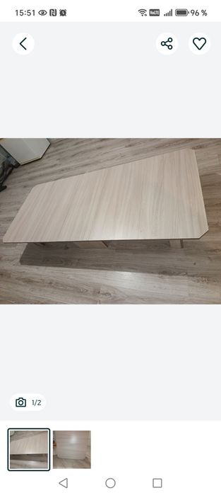 Стол тумба раздвижной