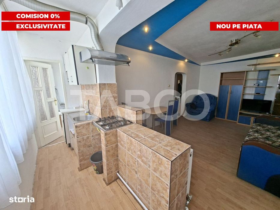 Apartament de vanzare cu 3 camere si balcon Mihai Viteazul numarul 23 — fotografia 1