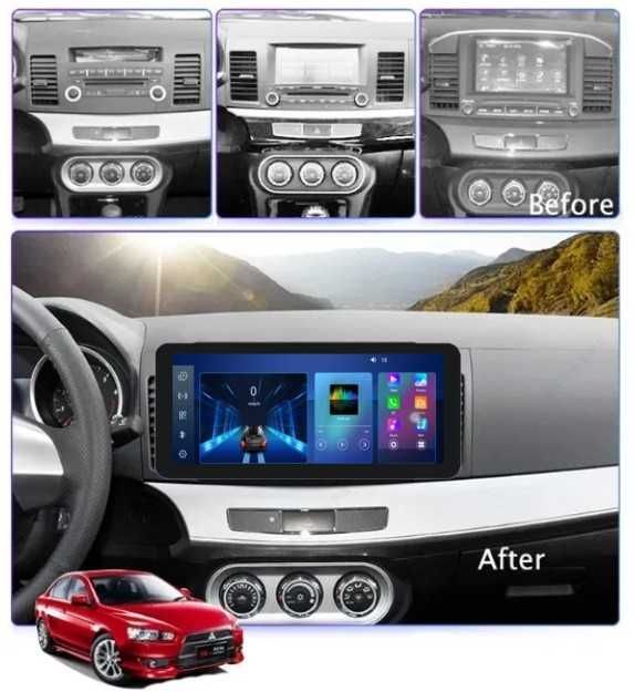 MITSUBISHI LANCER 2007/2017 10''/12.3'' Навигация андроид,9106