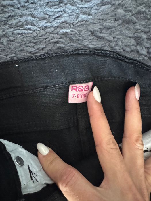 Pantaloni fetiță skinny jeans, noi cu etichetă, mărime 122-128