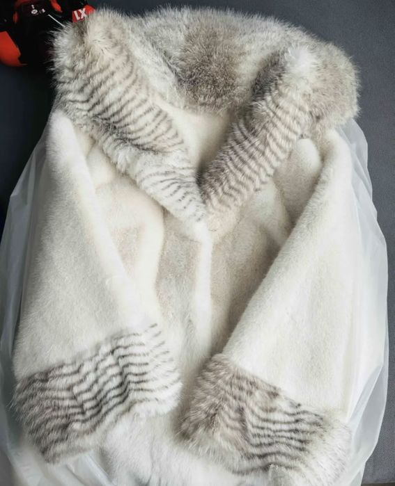 Шуба из эко норки