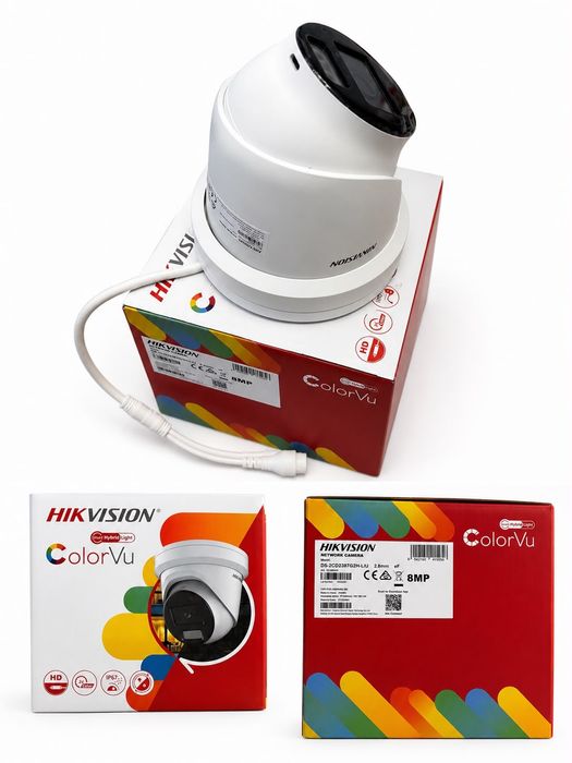 Продам камеры hikvision 8 мегапикселей