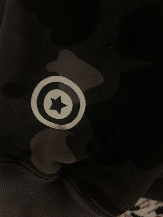 Hanorac Bape Tiger Grey Camo