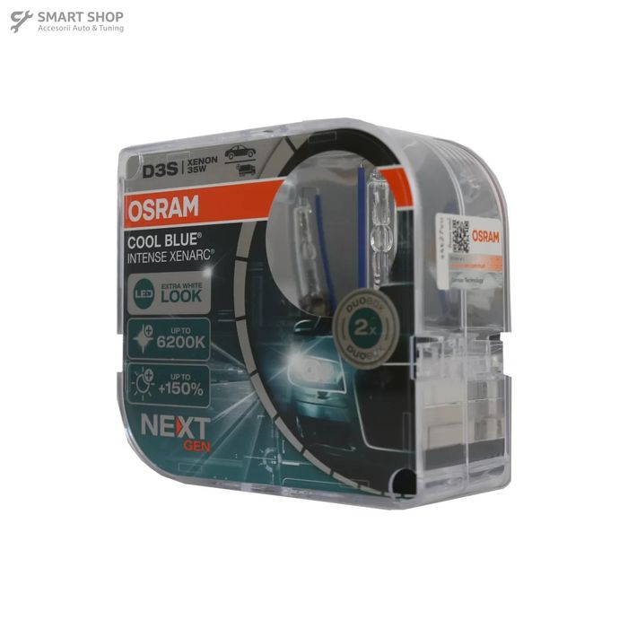 Set 2 Becuri Auto Xenon OSRAM XENARC COOL BLUE INTENSE NEXT GEN D3S HID 66340CBN-HCB