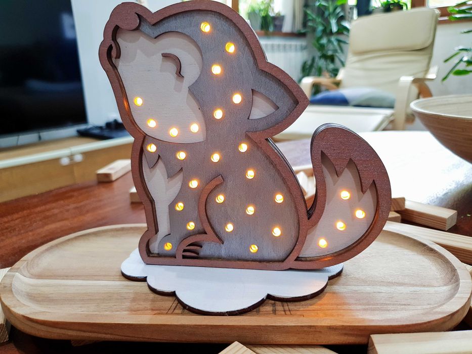 Цветна LED Лампа за Детска Стая - Сигурност и Спокойствие