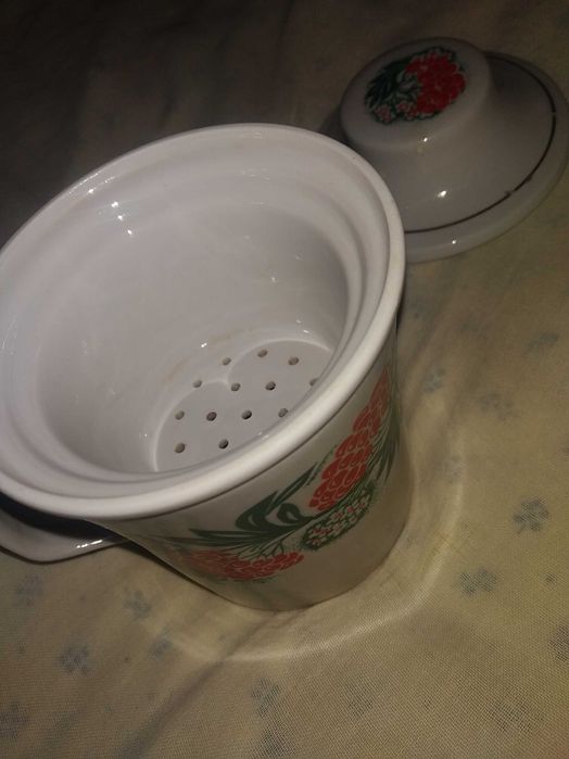 Винтажная фарфоровая чашка для заварки настоек и чая