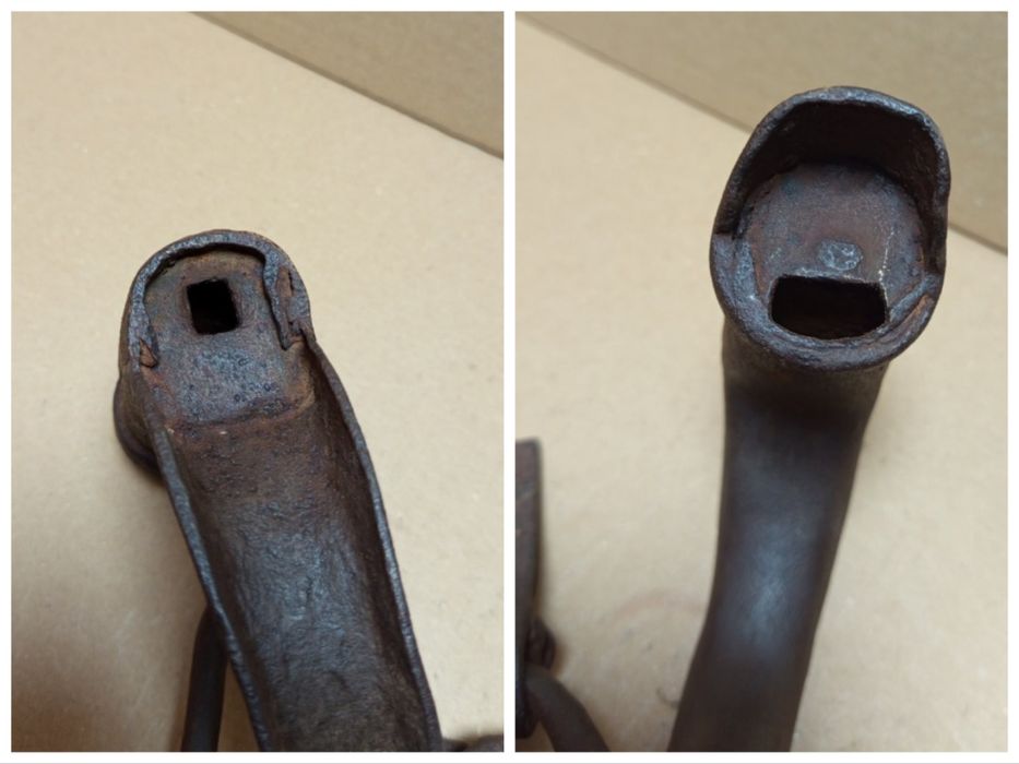 Старинна Ковани Затворнически Окови.