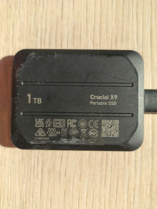 Ssd 1TB Crucial X9, SSD Portabil
