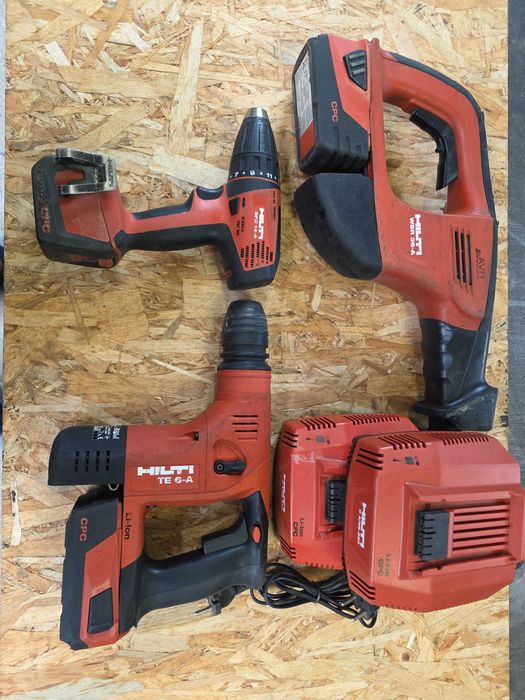 HILTI Rotopercutor TE 6 Filetanta SCF 14 V Fierastrau Sabie WSR 36 Acumulator 22V