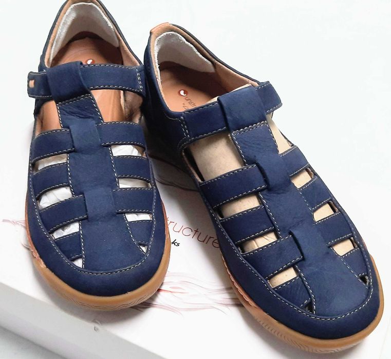 Sandale damă din piele întoarsă, unstructured Clarks