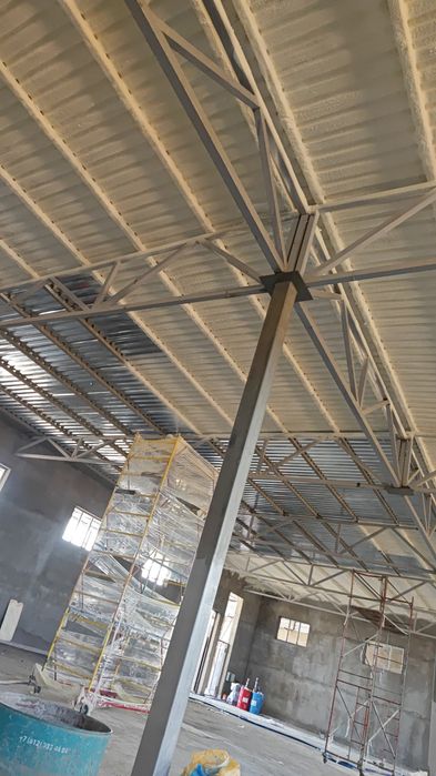 Утепление ППУ пенополиуретаном