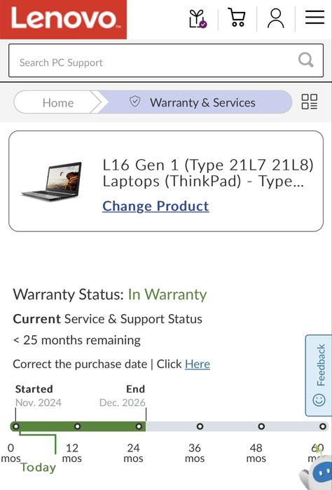 Laptop Lenovo Thinkpad L16 Gen 1