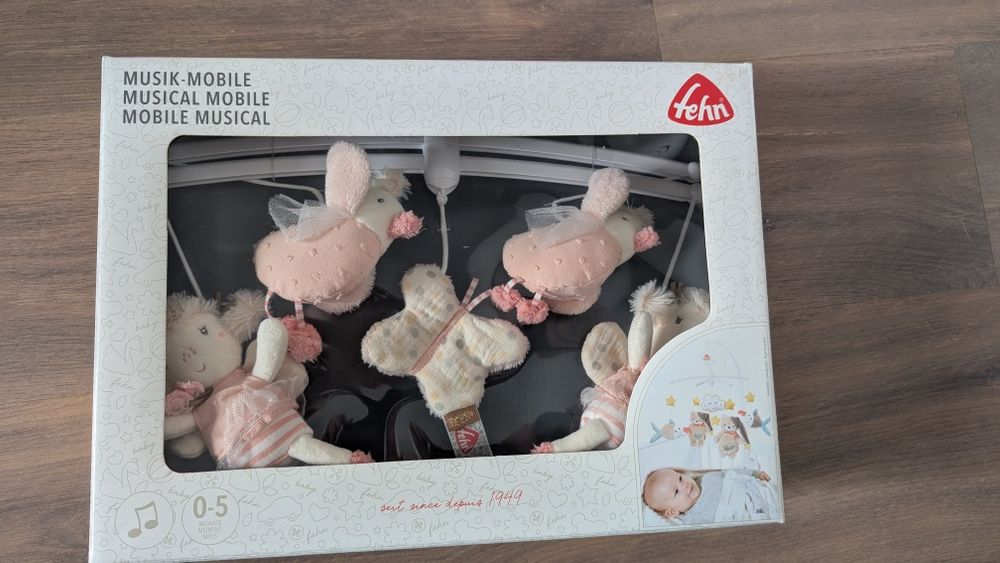 babyFEHN - Музикална въртележка FehnLand, 40 см